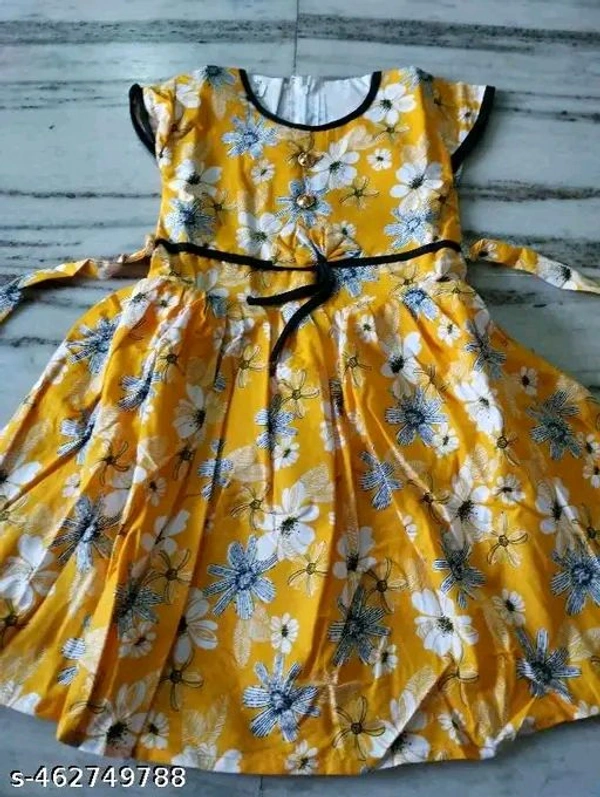 Pure Cotton Frock | Girls  - 2-3 Year