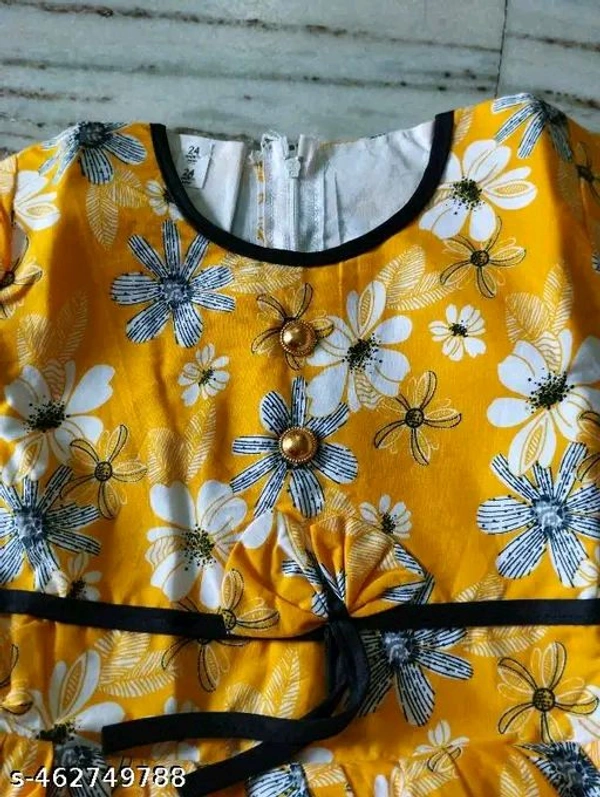 Pure Cotton Frock | Girls  - 2-3 Year