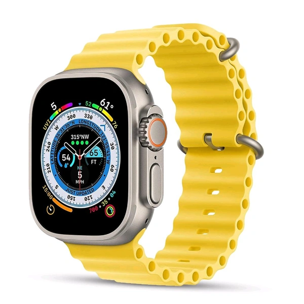 Riviera RSW-005 Bluetooth Calling SmartWatch 1.85 - Yellow