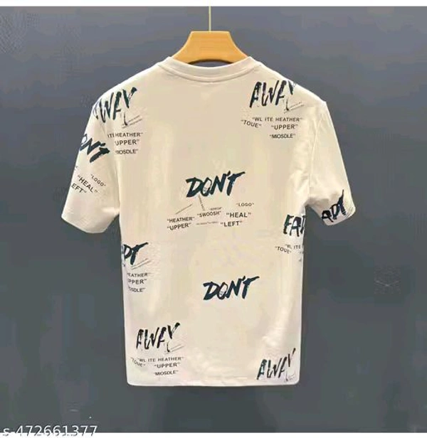 Mens Staylish Casual Lycra T-Shirt
 - XL