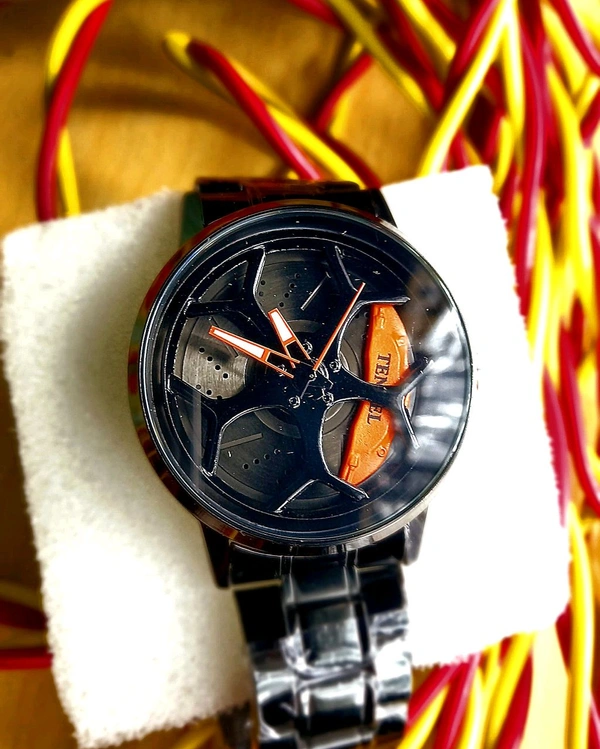 LAMBORGHINI 🏎️🤩⌚ - Web Orange, Fully Adjustable