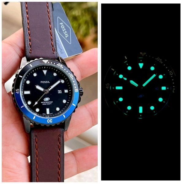 Fossi_l Fs5946 Premium Mens watch - Brown, Fully Automatic