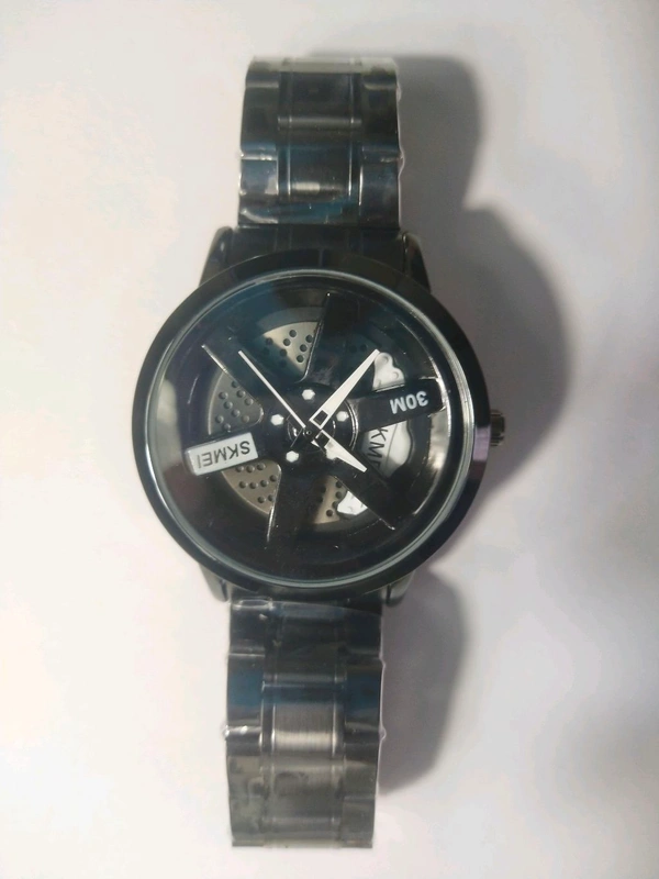 White 🍚 BMWM WHEEL WATCH + adjustment TOOL + CLEAN TOOL + PREMIUM BOX - White, Fully Automatic