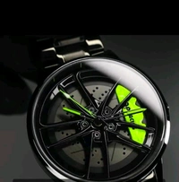 CARS WHEEL WATCH 4 U 🏎️🤩. - Green