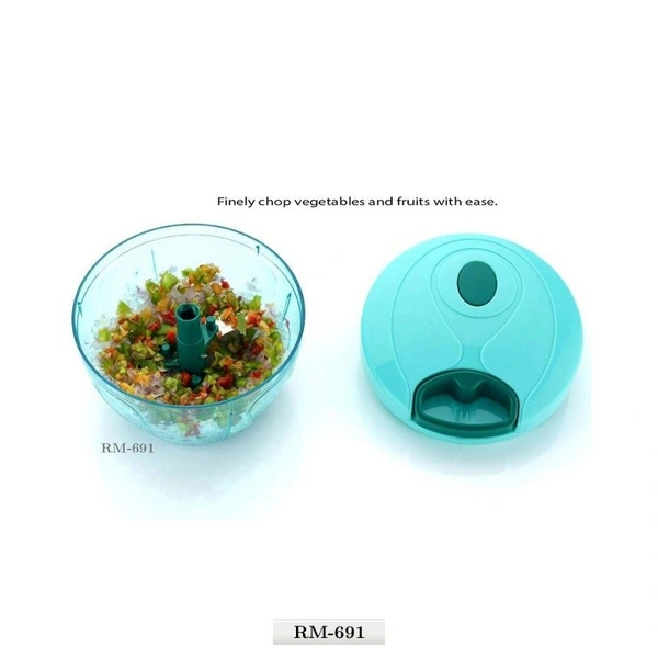 Chopper Cutter - Vegetable Fruit Nut Onion ChopperProduct code - RM-691Efficiency: Durable sharp stainless steel blad