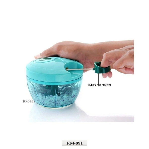 Chopper Cutter - Vegetable Fruit Nut Onion ChopperProduct code - RM-691Efficiency: Durable sharp stainless steel blad