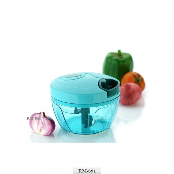 Chopper Cutter - Vegetable Fruit Nut Onion ChopperProduct code - RM-691Efficiency: Durable sharp stainless steel blad