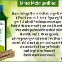 Trika Giloy Tulsi - Trika Giloy Tulsi Rsa, 1ltr Avyrvedic Syurup