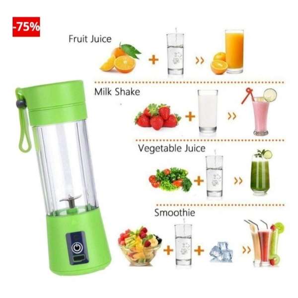 USB Rchaargable Jucer Blender #RM098 - ask availability, Rechargeable USB Juicer Blender Bottle with USB Charging Cable (380 ml)Product code - RM-41029Double, 380 ml