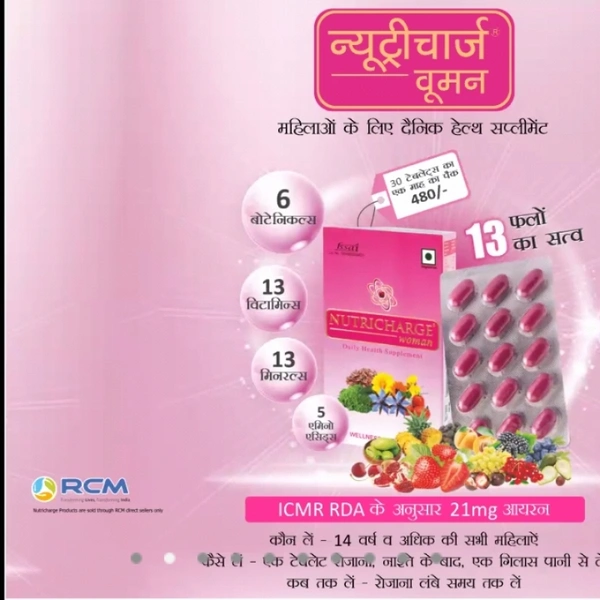 Nutricharge Women Wait Loss Calcium Pack - JRCM