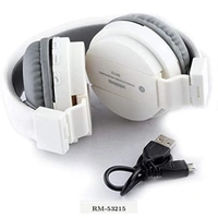 Bluetooth Headphones With FM SD Card Slot With Music And Calling Control, Vol Sh12 Wireless - RMAL