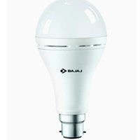 Bajaj Charging White Inverter Lamp Blub 9Wat  - white, JAElEC