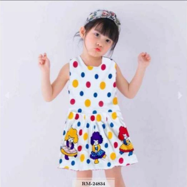 Kids Trendy Frock - RMAL, 1-5 Year Mention