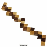 Wooden adult Sanak Cube Puzzle Hand Made Gift Kids Toys - RMAL