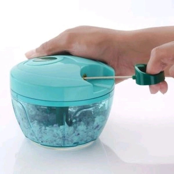 Combo Of Fruit Chopper / Vegetables Cutter With 5 Stainless Steel Blade - Arshdeal Meramal
