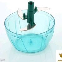 Combo Of Fruit Chopper / Vegetables Cutter With 5 Stainless Steel Blade - Arshdeal Meramal