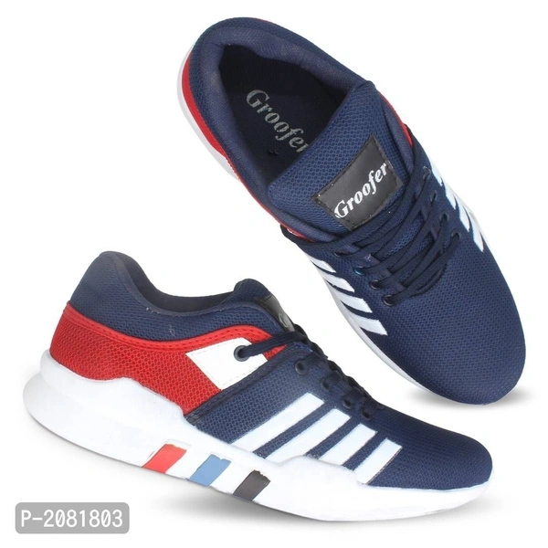 Grofer Men's Red Blu Running Shoes - Arshdeal Gmail, 6 7 8 9 10 ask more