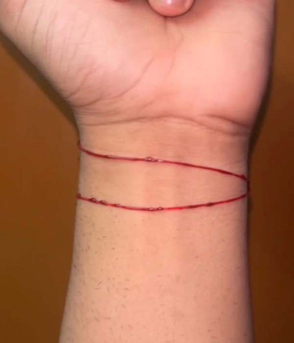2 Layer Blood Drop Bracelet 
