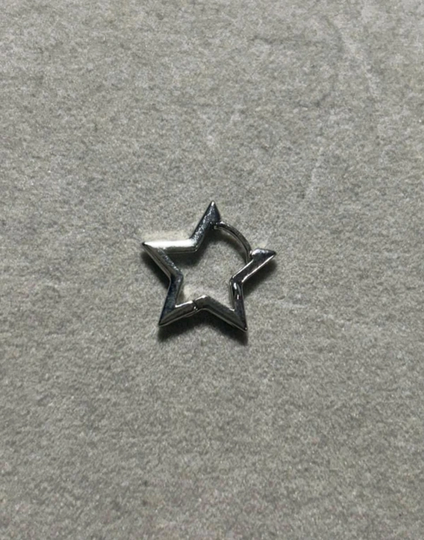 Star Earring ( Pair) (Unisex)