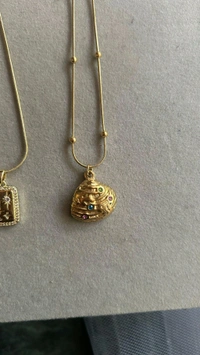Diamond Shell Necklace 