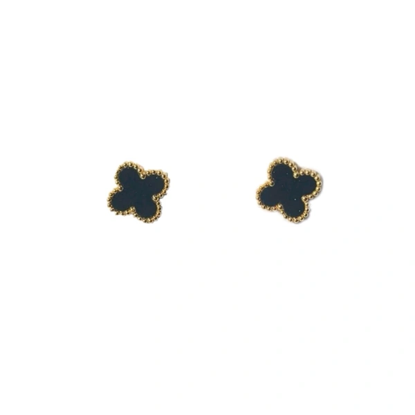 Clover Necklace  - White