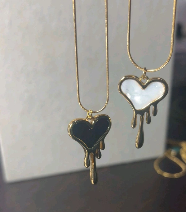 Heart Drop - White