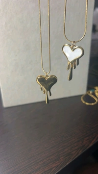 Heart Drop - White