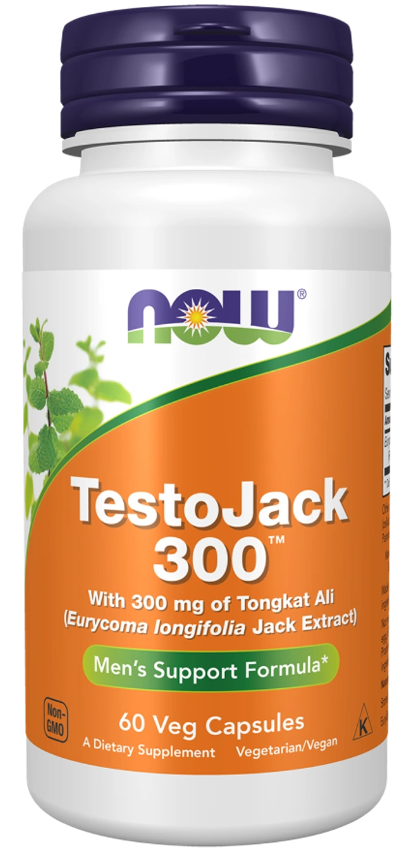 Now Testojack 300 mg - 60 Veg Capsules