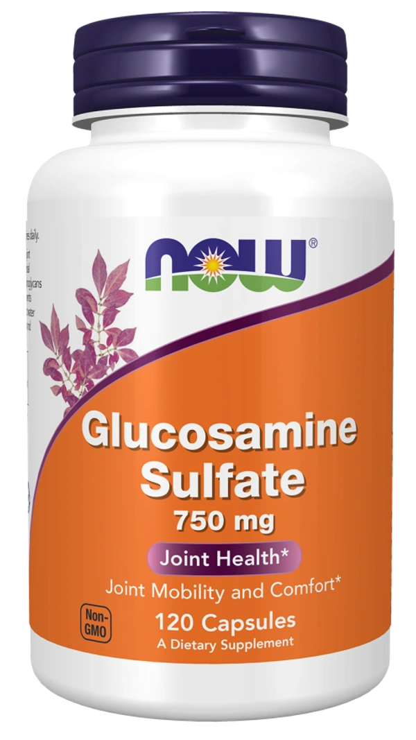 Now Glucosamine Sulfate 750 mg - 120 Capsules