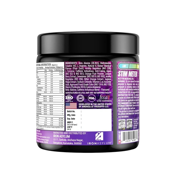 ProSupps Hyde Xtreme Pre-Workout 30 Servings - New Packing - 210g, Pixie Dust