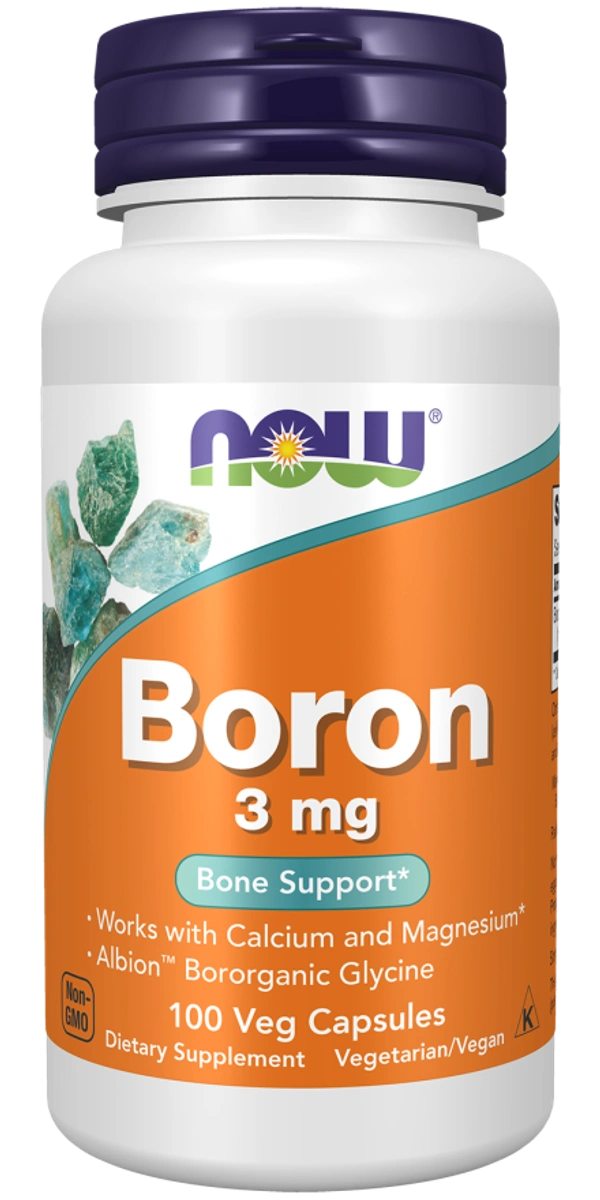 Now Boron 3 mg  - 100 Veg Capsules