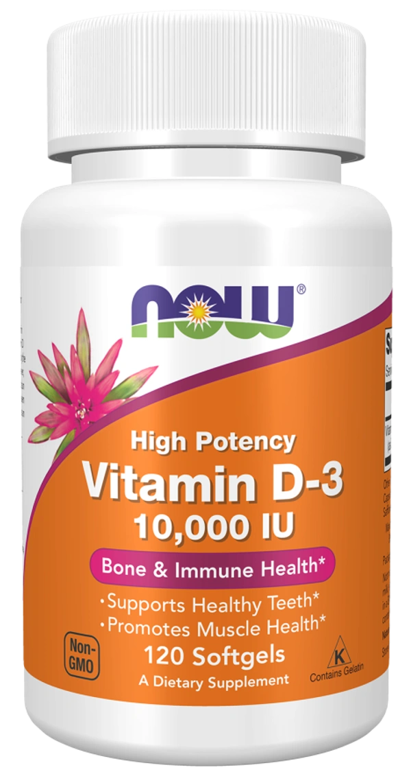 Vitamin D-3 10,000 IU - 120 Softgels