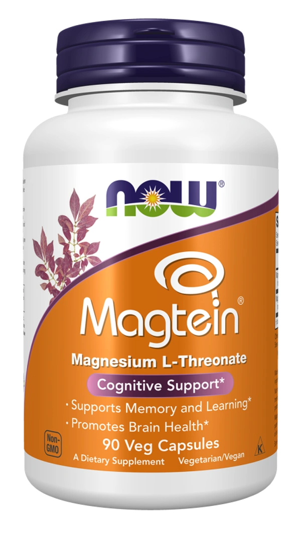 Now Foods Now Magtein Cognitive Support 90 Veg Capsules