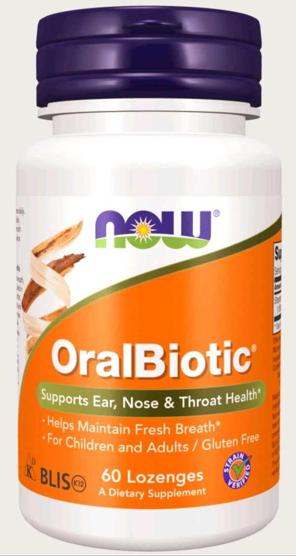 Now OralBiotic  60 Lozenges - 60 Lozenges