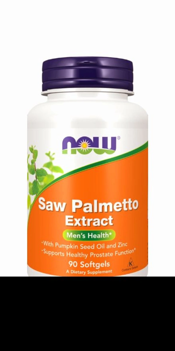 Now Saw Palmetto Extract 160 gm 90 Softgels