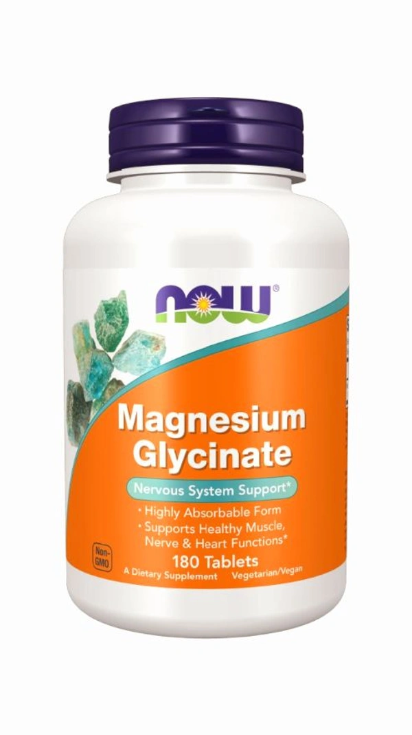 Now Magnesium Glycinate 80 Tablets