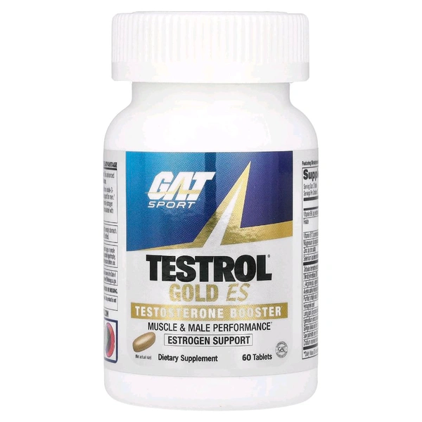 GAT Sport Testrol Gold ES Testosterone Booster, 60 Tablets