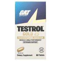 GAT Sport Testrol Gold ES Testosterone Booster, 60 Tablets