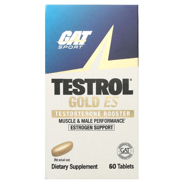 GAT Sport Testrol Gold ES Testosterone Booster, 60 Tablets