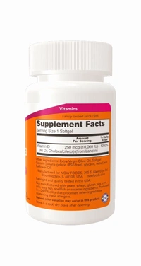 Vitamin D-3 10,000 IU-240 Softgels
