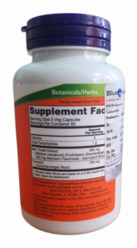 Milk Thistle Extract 150 mg Silymarin (120 mg)-120 Veg Capsules