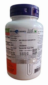Milk Thistle Extract 150 mg Silymarin (120 mg)-120 Veg Capsules