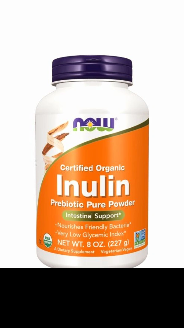 Inulin Prebiotic Pure Powder, Organic-227G