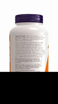 Inulin Prebiotic Pure Powder, Organic-227G