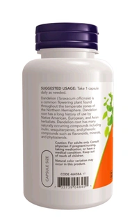Dandelion Root 500 mg-100 Veg Capsules