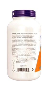 Omega-3, Molecularly Distilled Fish-200 Softgels