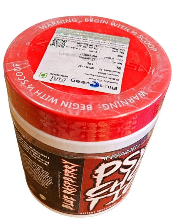 Insane Labz Psychotic Blue Raspberry 35 Servings- (220g)
