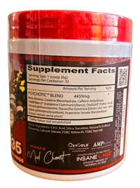 Insane Labz Psychotic Peach Mango (35Serving)
