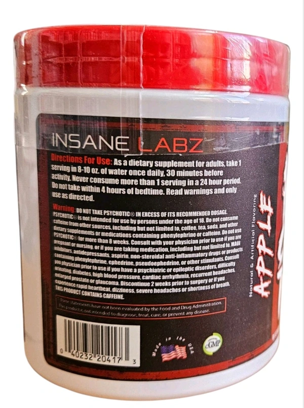 Insane Labz Psychotic Apple (35Serving)-220g