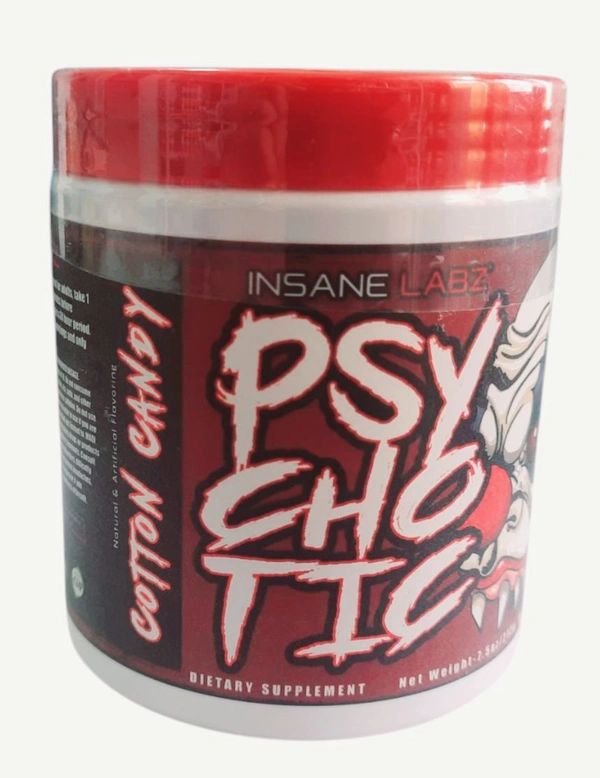 Insane Labz Psychotic Cotton Candy 35 Servings- (220g)
